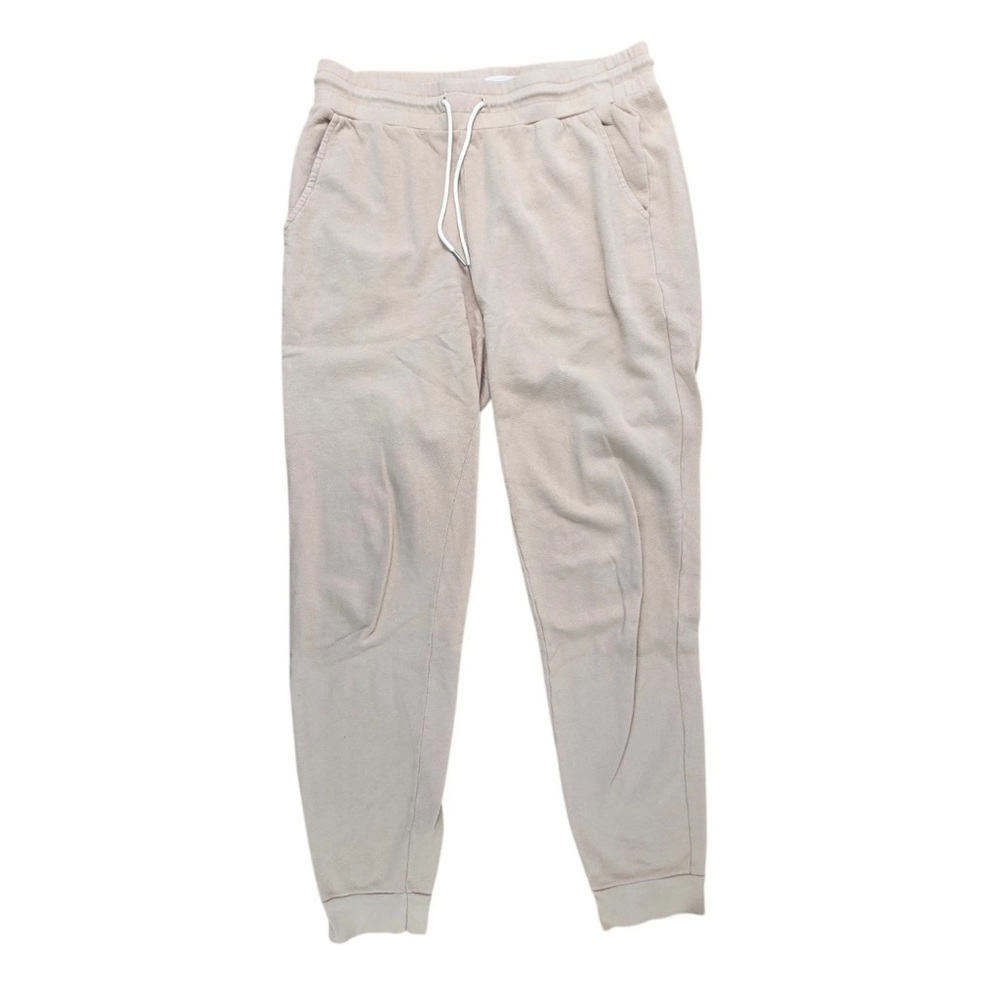 Mate The Label Cream Sweatpants Jogger  Organic Pants